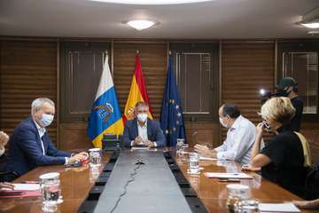 Reunión del Consejo de Gobierno de Canarias de este jueves/Acfi Press.
